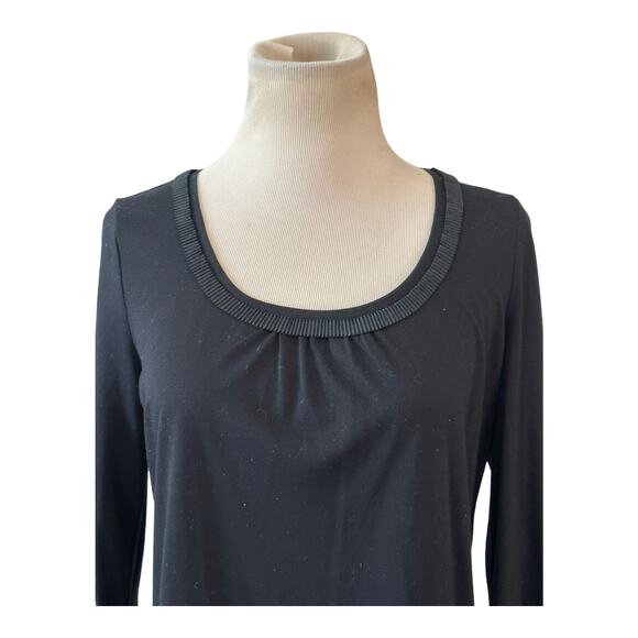 Talbots black long sleeves round neck top size SP - Picture 9 of 11